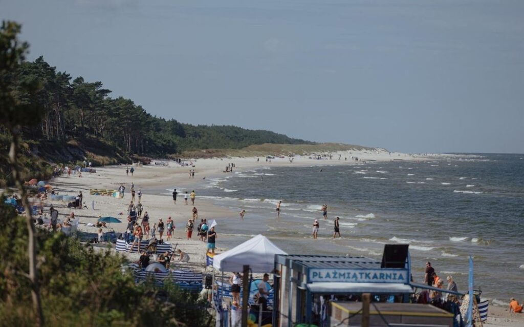 Plaża w Lubitowie